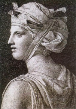  Neoclassicism Painting - Woman in a Turban Neoclassicism Jacques Louis David